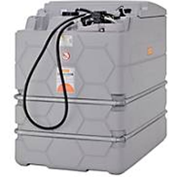 Dieseltank CEMO CUBE Indoor Basic, 2500 l inhoud, 230 V elektrische pomp, B 1200 x D 1800 x H 1740 mm