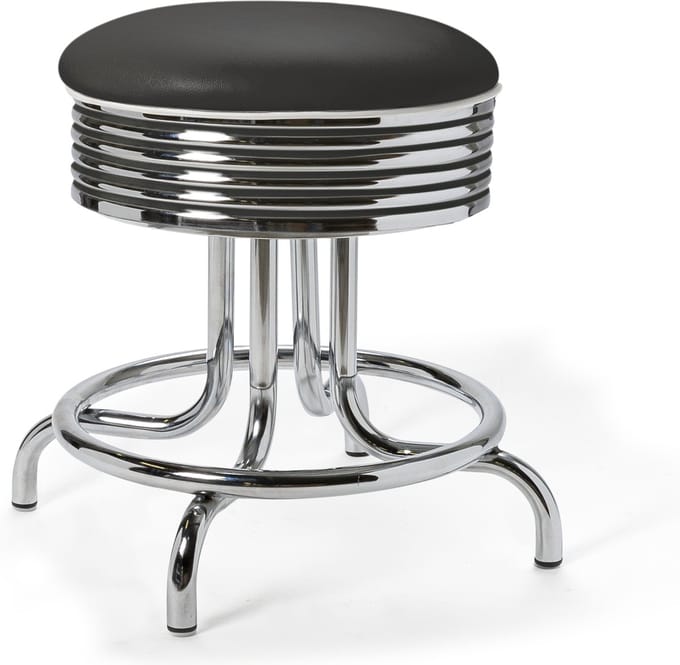 Bel Air Retro Barkruk BS-28-48 Zwart
