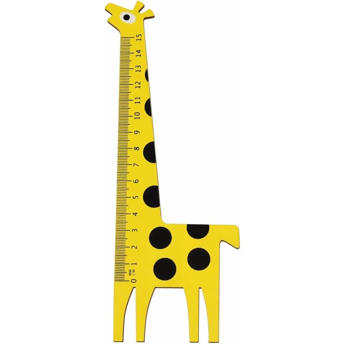 Houten liniaal voor kinderen Rex London Girafe