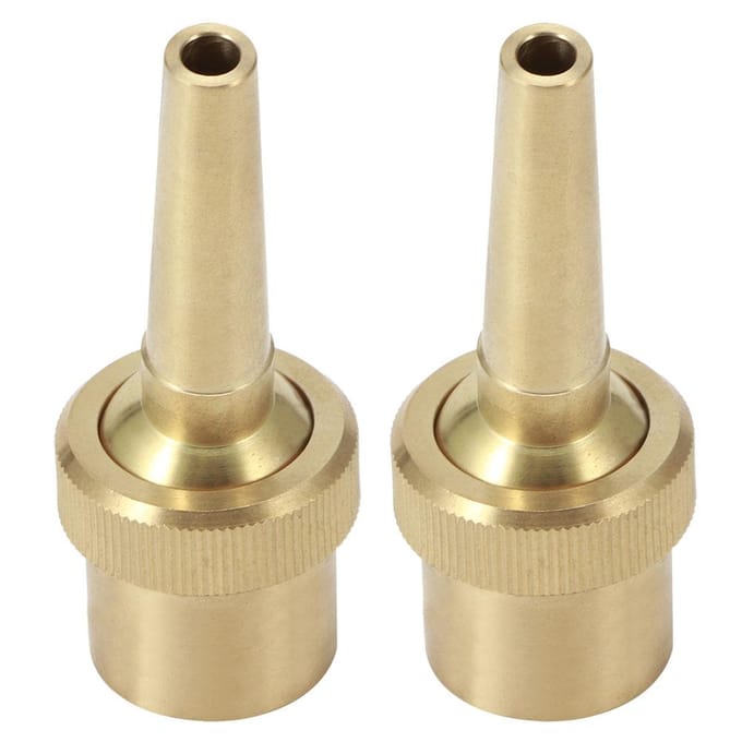 Lot de 2 buses de pulvérisation multidirectionnelles G3/4  DN20 pour fontaine à eau beige
