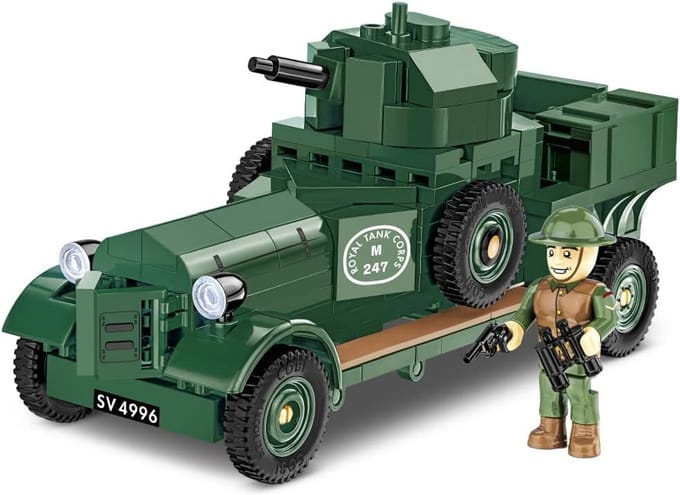 Historische Pantserauto Bouwset 1920 - Cobi 1:35