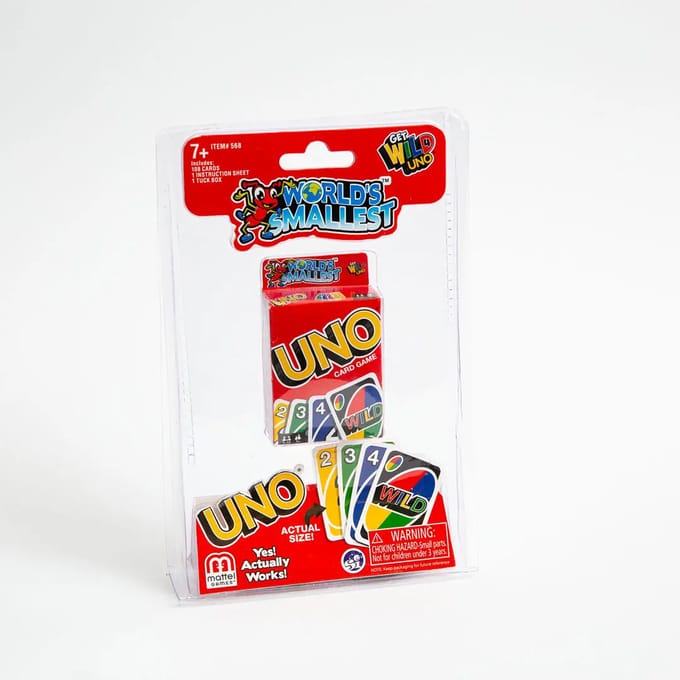 De kleinste bordspel ter wereld HQ-Invento Uno
