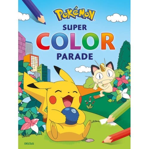 Pokemon Pokémon Super Color Parade Kleurboeken