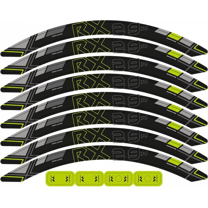 Velgstickers Krayton RX 29 (x8)