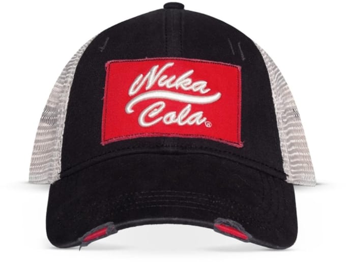 Fallout - Nuka Cola Trucker pet - Zwart/Wit