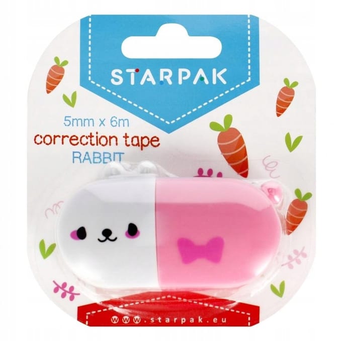 Konijnencorrectietape 5 mm x 6 m - Perfect voor school en kantoor