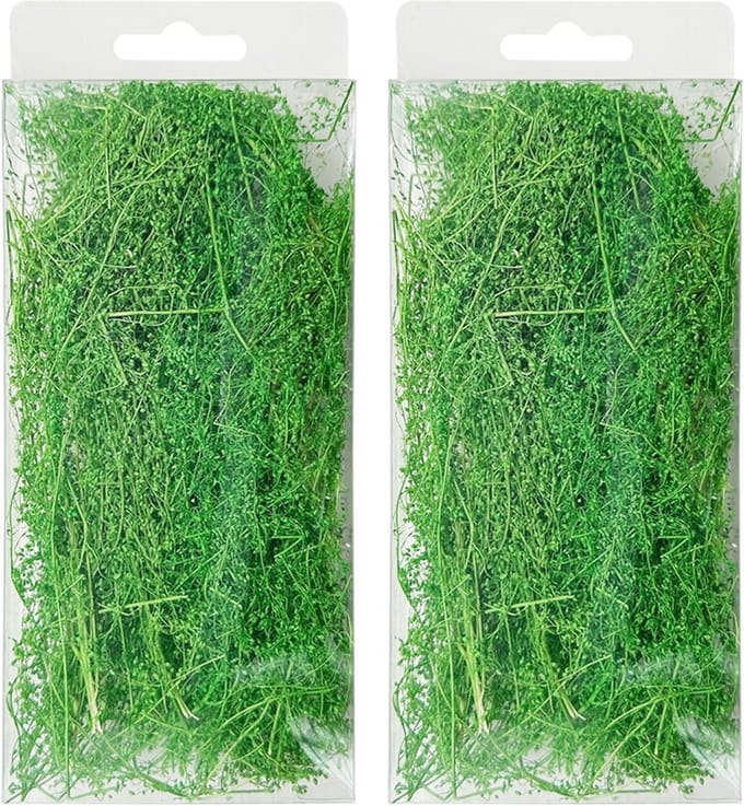 DIY Miniature Static Grass Tuft en Miniature Shrubs voor Tabletop Games en Modelbouw Terrain, Grasgroen
