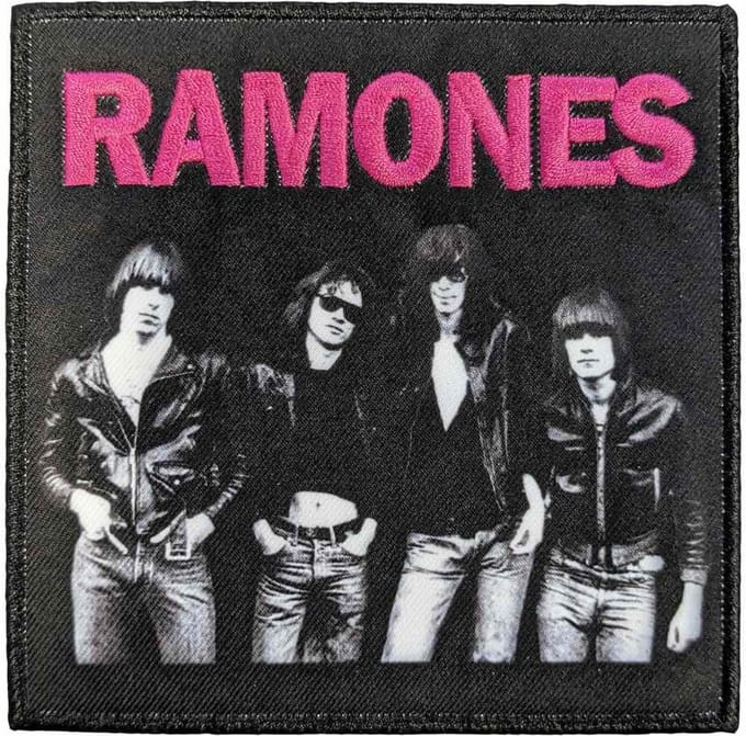 Ramones - Band Photo Patch - Zwart