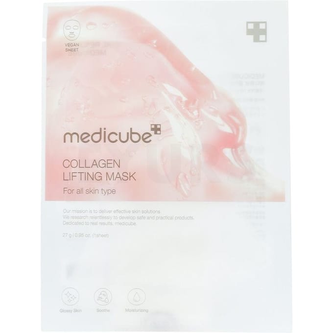 MEDICUBE Collagen Lifting Mask – verstevigend hydrogel-sheetmasker met drievoudig collageen 27 Masker