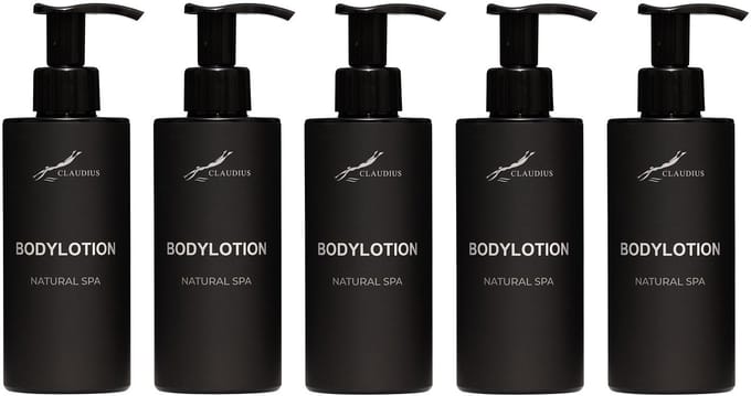 Splashbox Bodylotion Natural Spa – 300 ml – set van 5 stuks - Hydraterend & Verzorgend