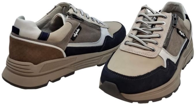 Australian Connery Taupe Beige 15.1682.03-L68 | Bredere Casual Sneaker