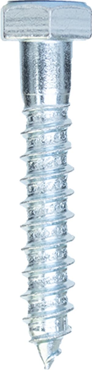 Wovar Houtdraadbouten Verzinkt M12 x 70 mm | Doos 50 stuks