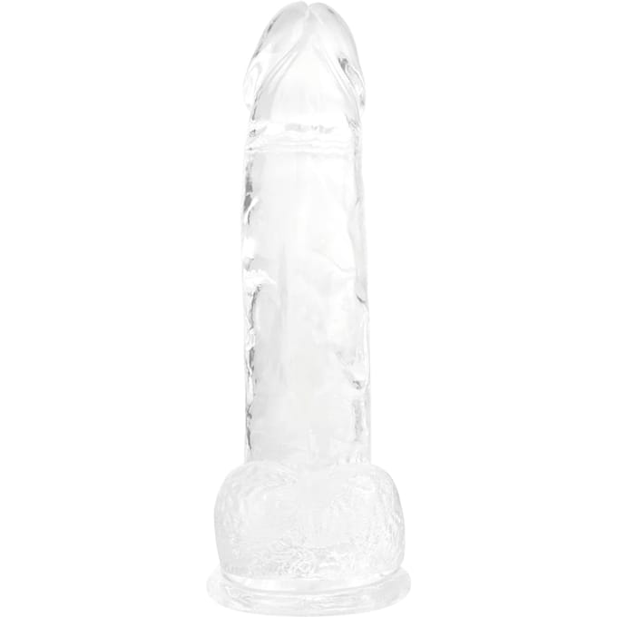 Pipedream - King Cock - Dildo met Balzak - 18 cm - Transparant