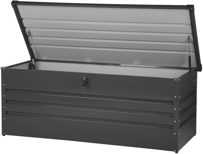 CEBROSA L - Kussenbox - Grafietgrijs - Staal