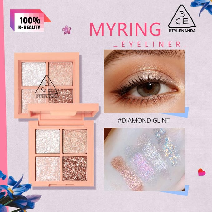 3CE PALETTE OOG ROSY HIP