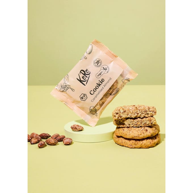 Bio cookie caramelized almond 50 g