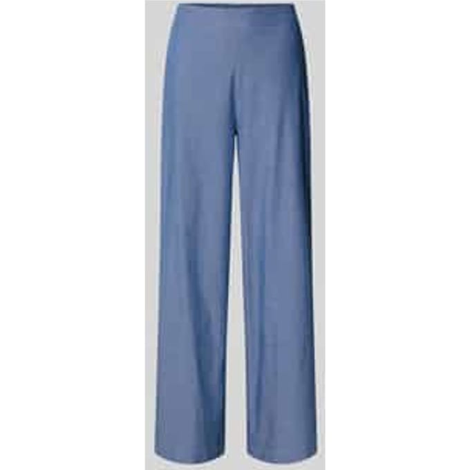 regular fit wijdte broek van puur katoen model 'KIRA-TARA'
