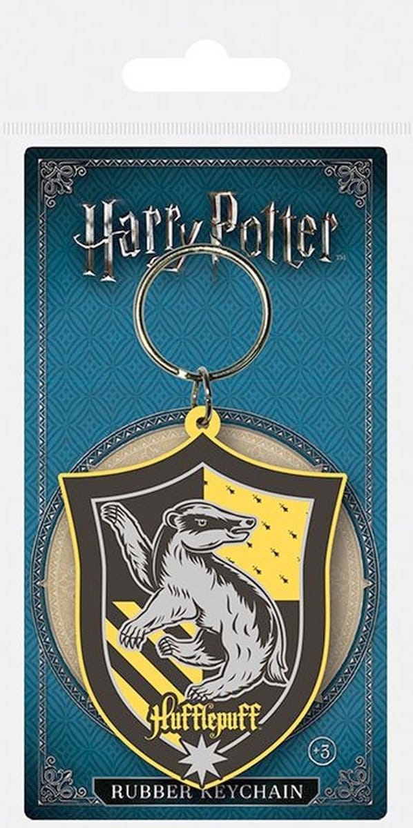 Pyramid International Harry Potter - Hufflepuff 6 cm Sleutelhanger - Multicolours