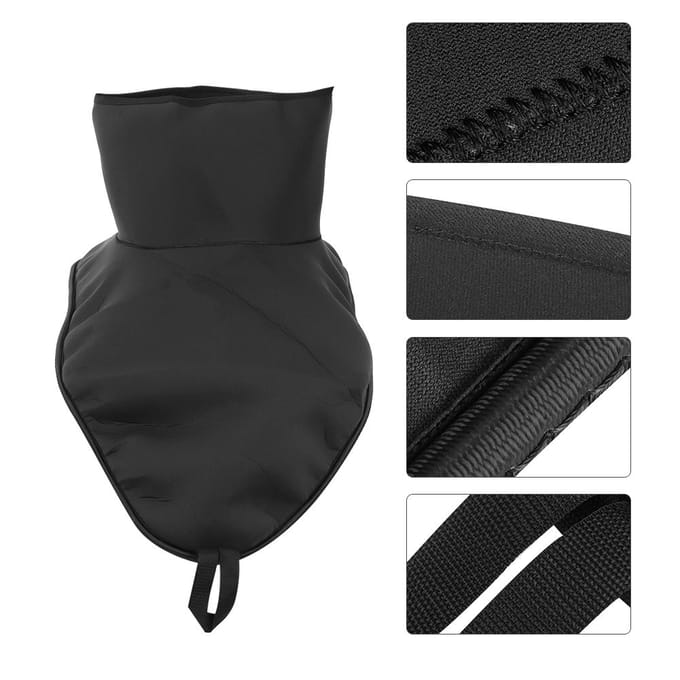 Housse de protection imperméable en tissu néoprène pour jupe de pont de canoë-kayak de cabine black