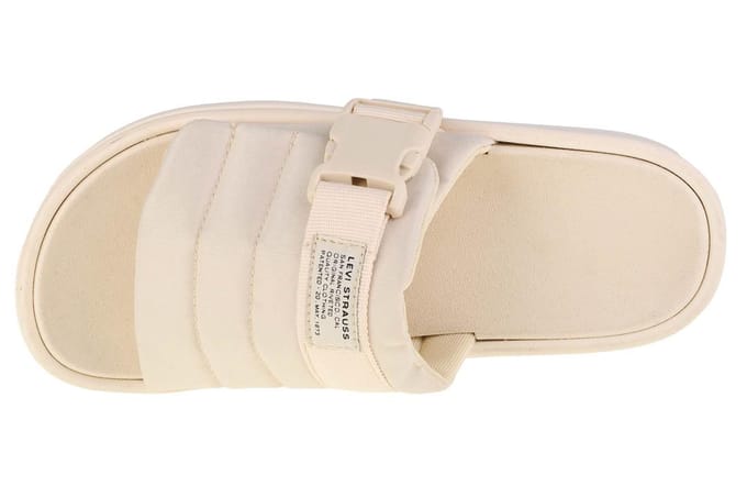 Levi´s Footwear Tahoma Slides Wit EU 39 Vrouw
