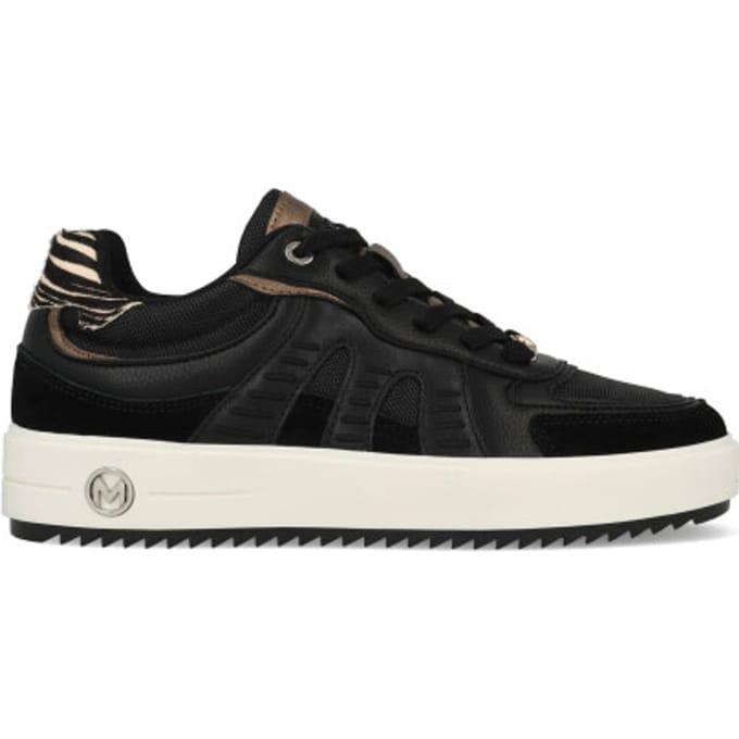 Mexx Sneaker Persia Olli Zwart/bruin Dames - Maat 41