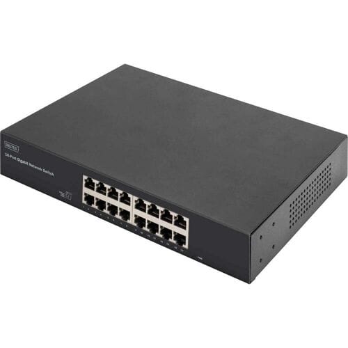 Digitus DN-80112-2 DN-80112-2 Netwerk switch RJ45 16 poorten 10 / 100 / 1000 MBit/s