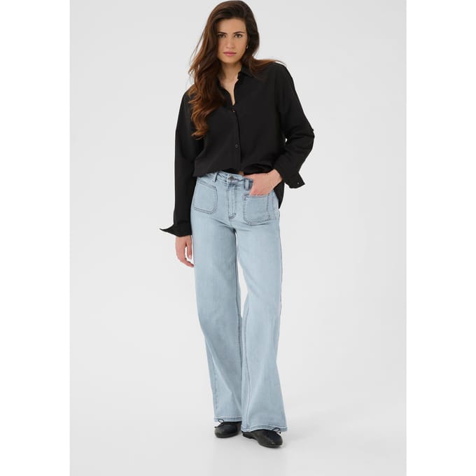 Dames wijde jeans KAFFE KABrook