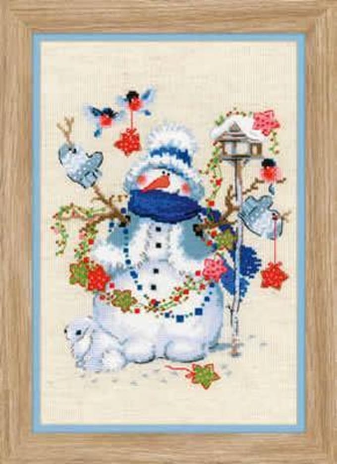 Borduurpakket Sneeuwpop - Riolis