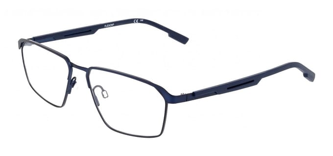 Flexon FLEXON E1157 Satin navy 55/16/145 MAN Brilmonturen