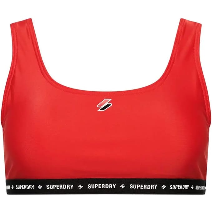 Superdry - Elastisch Code Micro topje - Dames - Badpakken