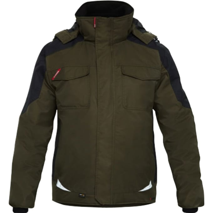 Engel Galaxy winterjack 1410-354 - Forest Green / Black - 3XL