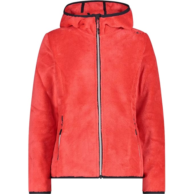 Dames fleece met capuchon CMP