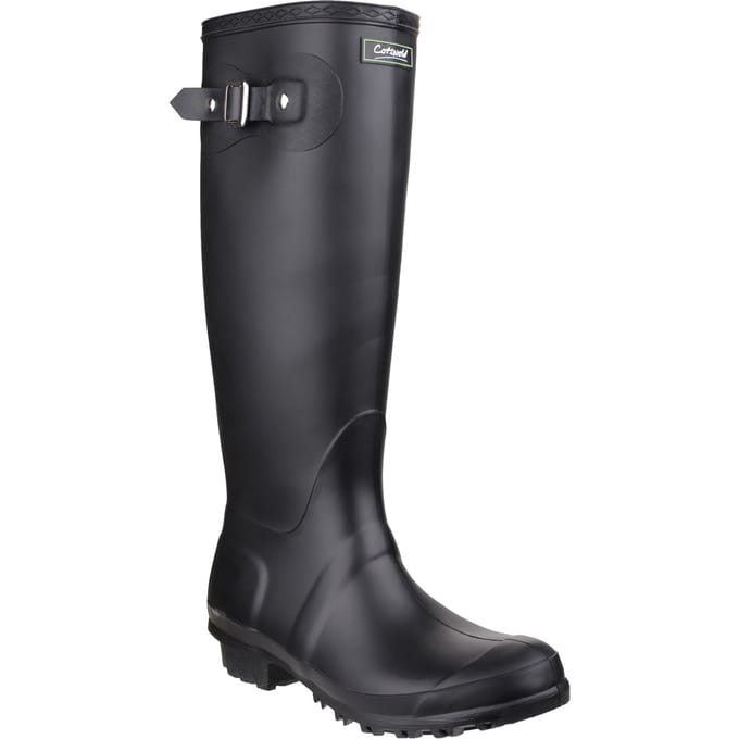 Cotswold Sandringham Pvc Zwarte Regenlaarzen