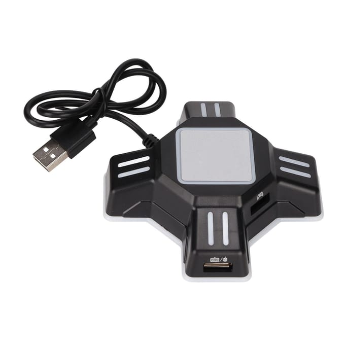 Adaptateur clavier et souris USB KX pour PS4, Switch, PS3, Xbox One, noir black