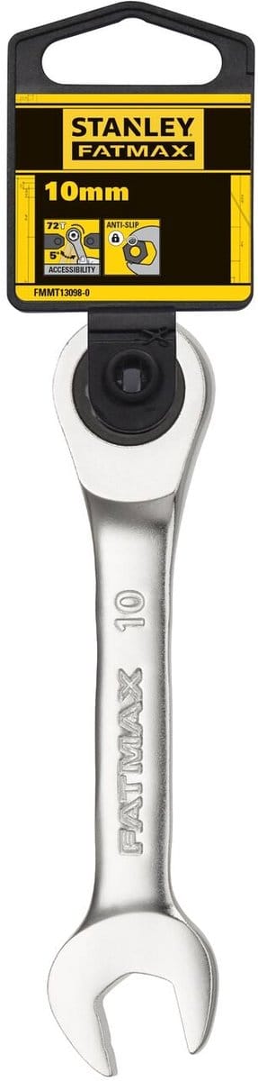 STANLEY FMMT13098-0 Steek-ringratelsleutel Sleutelbreedte (metrisch) 10 mm