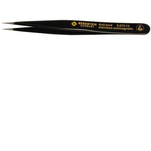 BERNSTEIN Tools for Electronics 5-072-13 SMD-pincet 3c SA Spits, smal 110 mm