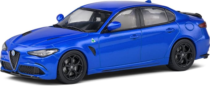Alfa Romeo Giulia Quadrifoglio 2016 Blauw