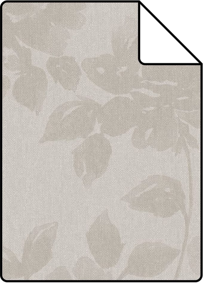 Proefstaal Origin Wallcoverings behang rozen licht taupe - 26,5 x 21 cm - 347028-S