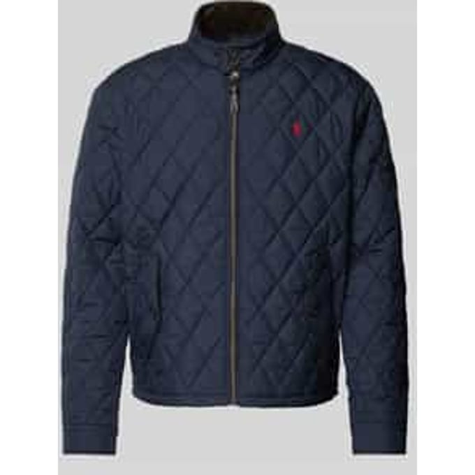 Windbreaker met labelstitching