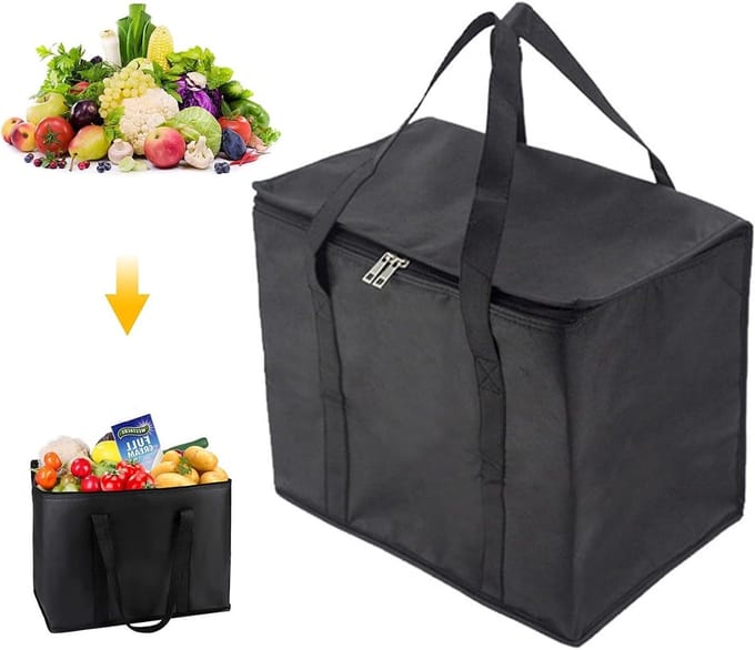 Vouwbare Koeltas voor Picknick, Camping en BBQ - Isolatie, Herbruikbaar, Groot 41 x 33 x 26 cm