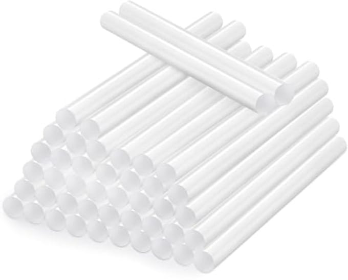 200 Stuks 7 mm x 100 mm Transparante Hete Lijmsticks voor Creatieve Projecten
