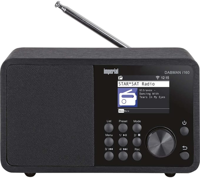 Imperial DABMAN i160 - Internetradio - DAB+ - Bluetooth - Zwart