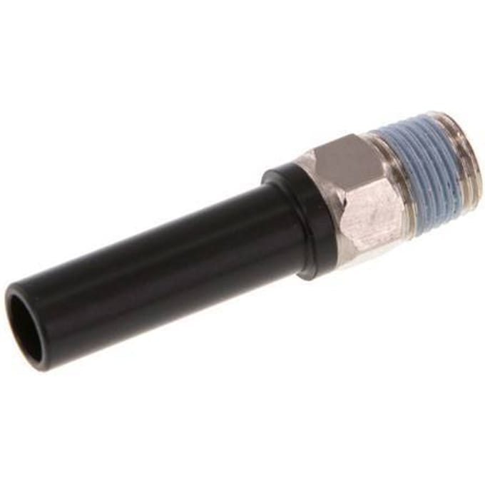 8mm x R1/8'' insteekfitting Messing/PA 66 buitendraad NBR [5 Stuks]