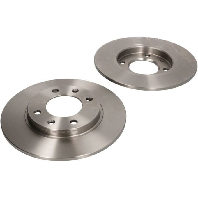 Remschijven DELPHI BG2800, achter, compleet, 2 Stuk