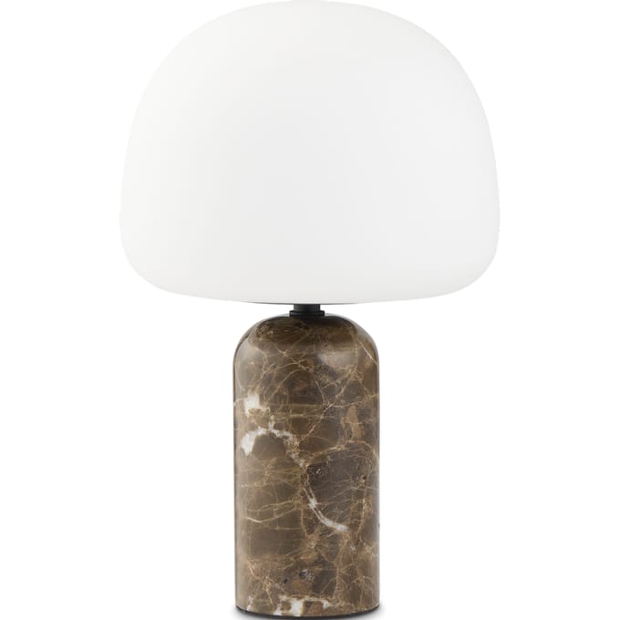 Northern Kin Tafellamp H33 Bruin Marmer