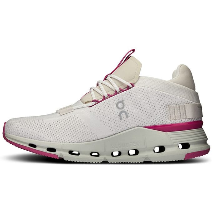 Cloudnova Undyed White Carnation Dames Sneakers Crème 26.98125 38.5 white