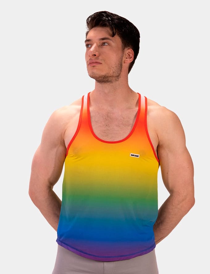 Barcode Berlin – Regenboog Pride Tanktop maat S