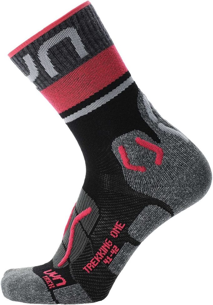 Uyn Trekking One Merino Lange Sokken Zwart EU 35-36 Vrouw