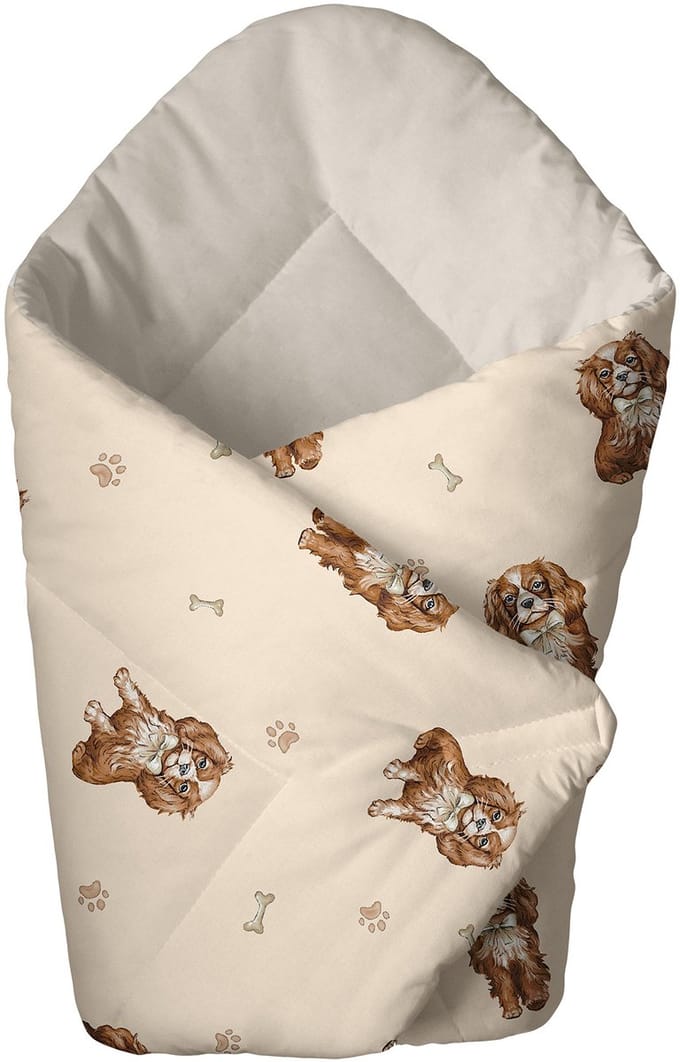 Babywikkeldoek Bezig 80x80cm Katoen - Zacht en Veilig