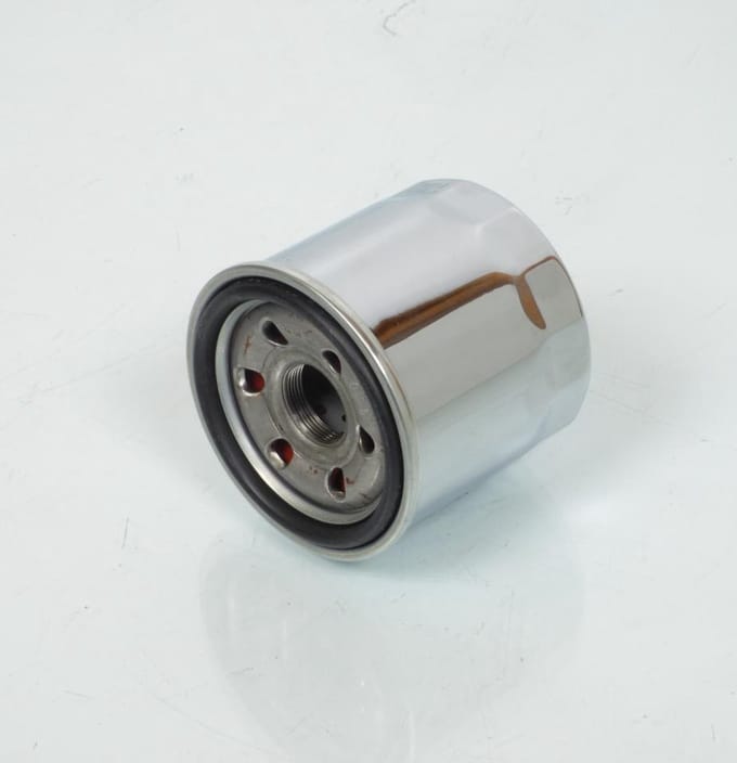 Oliefilter Equivalent HF170C 3AS Racing voor motor X-Lite 1000 1984-85 verchroomd